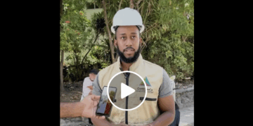 Contraloría visita obras de pavimentación de avenida Juan 23 